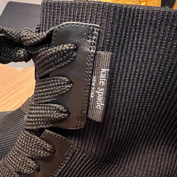 Kate Spade Merigue Women’s Combat Lace-up boots NEW - Picture 5 of 9